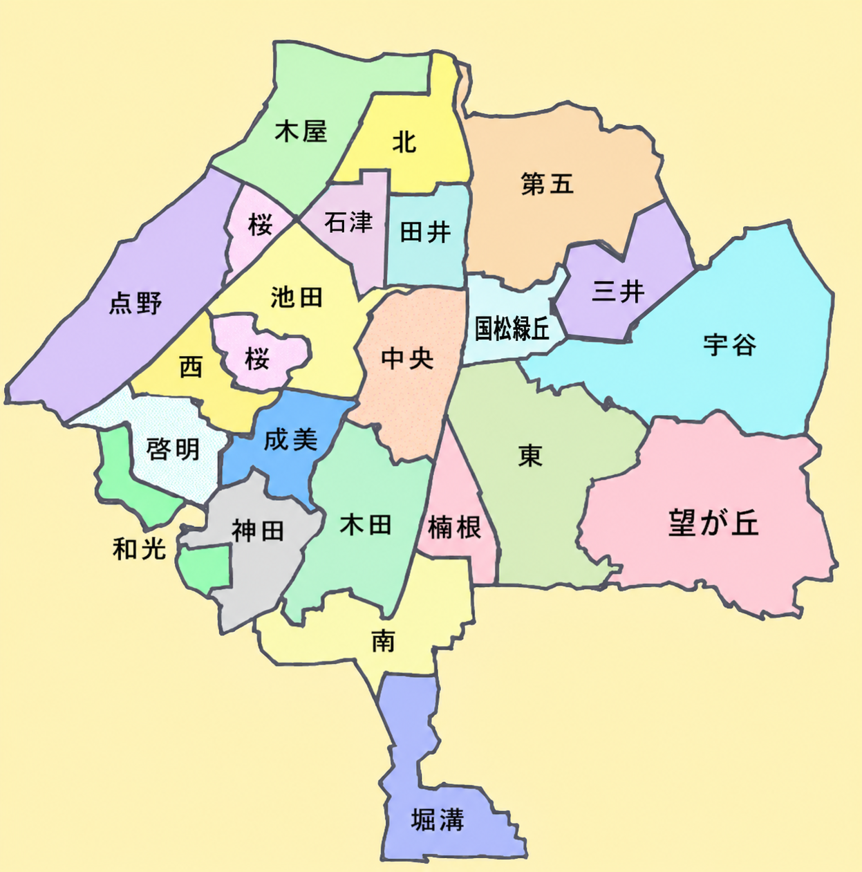 校区地図