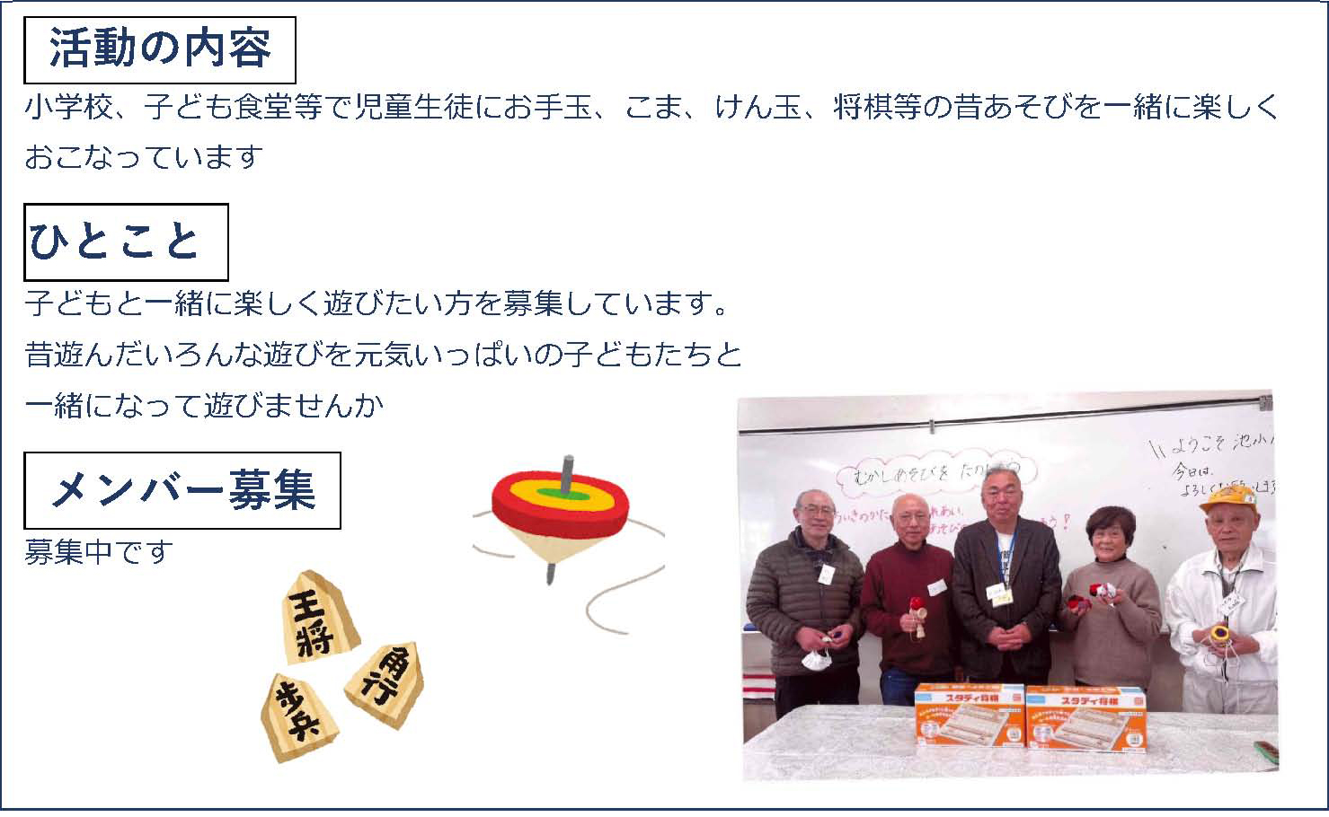 寝屋川市社会福祉協議会登録ボランティアグループ